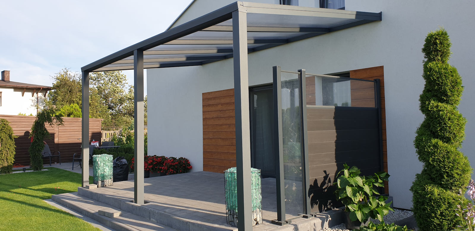 pergola przyścienna verasol