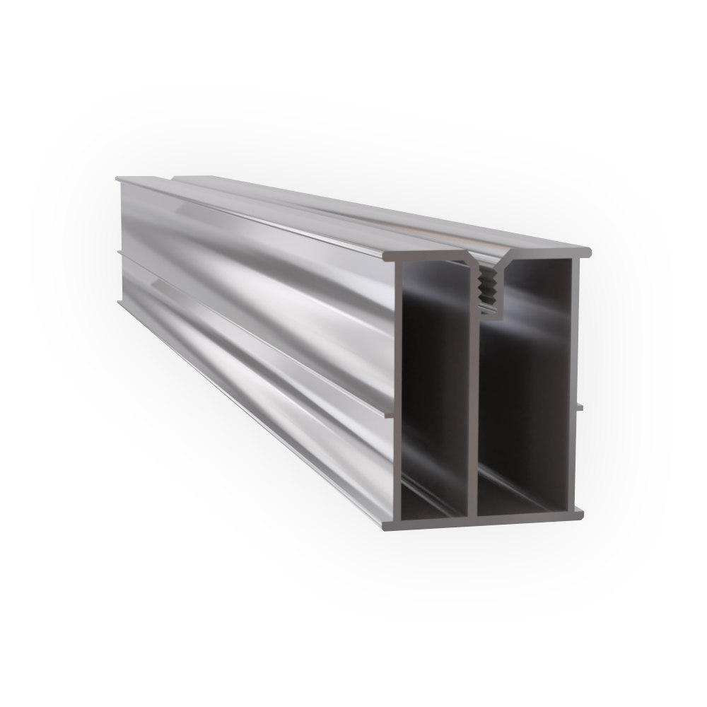 Legar aluminiowy systemowy 50 x 39 x 4000 mm